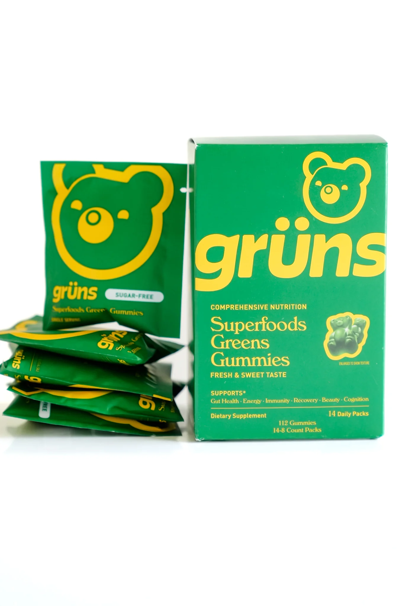Restock! Grüns Adult Superfood Greens Gummies *Final Sale* - Image 2